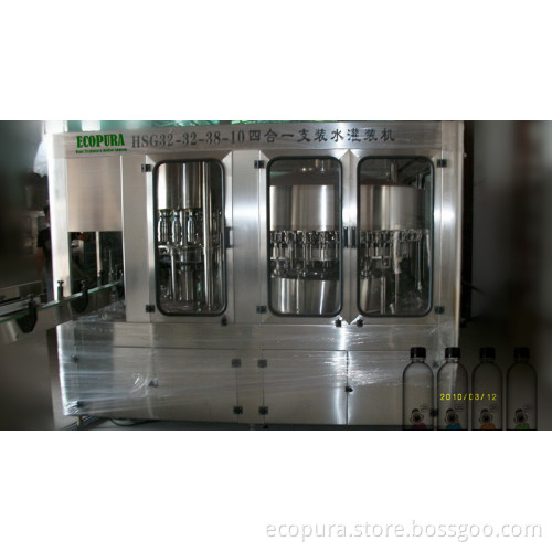 High Quality Pet Bottle Filling Packing Machine / Bottled Water Production Line